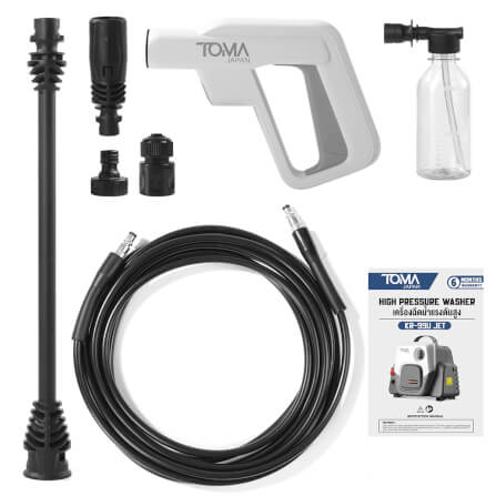 เครื่องฉีดน้ำแรงดันสูง TOMA JAPAN รุ่น KR-99U-JET 400 บาร์ 3800 วัตต์_6